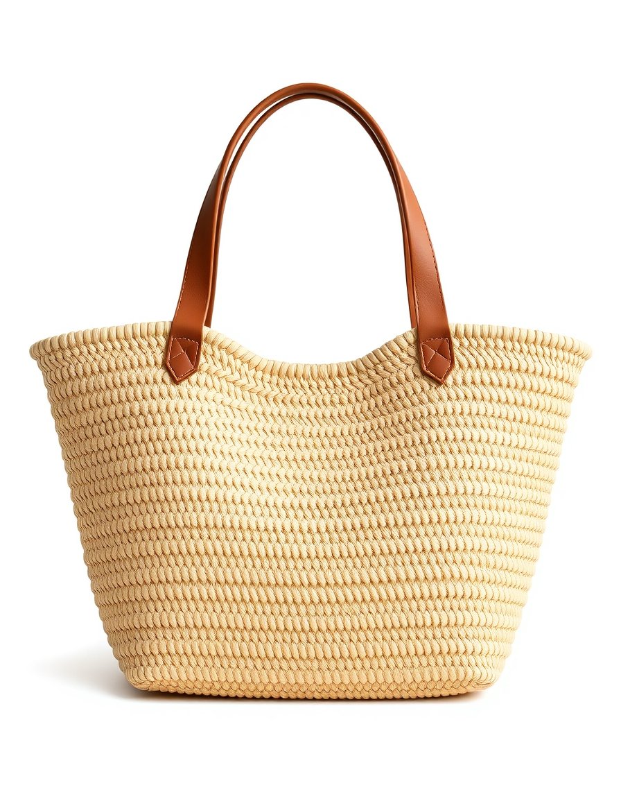 Raffia tote